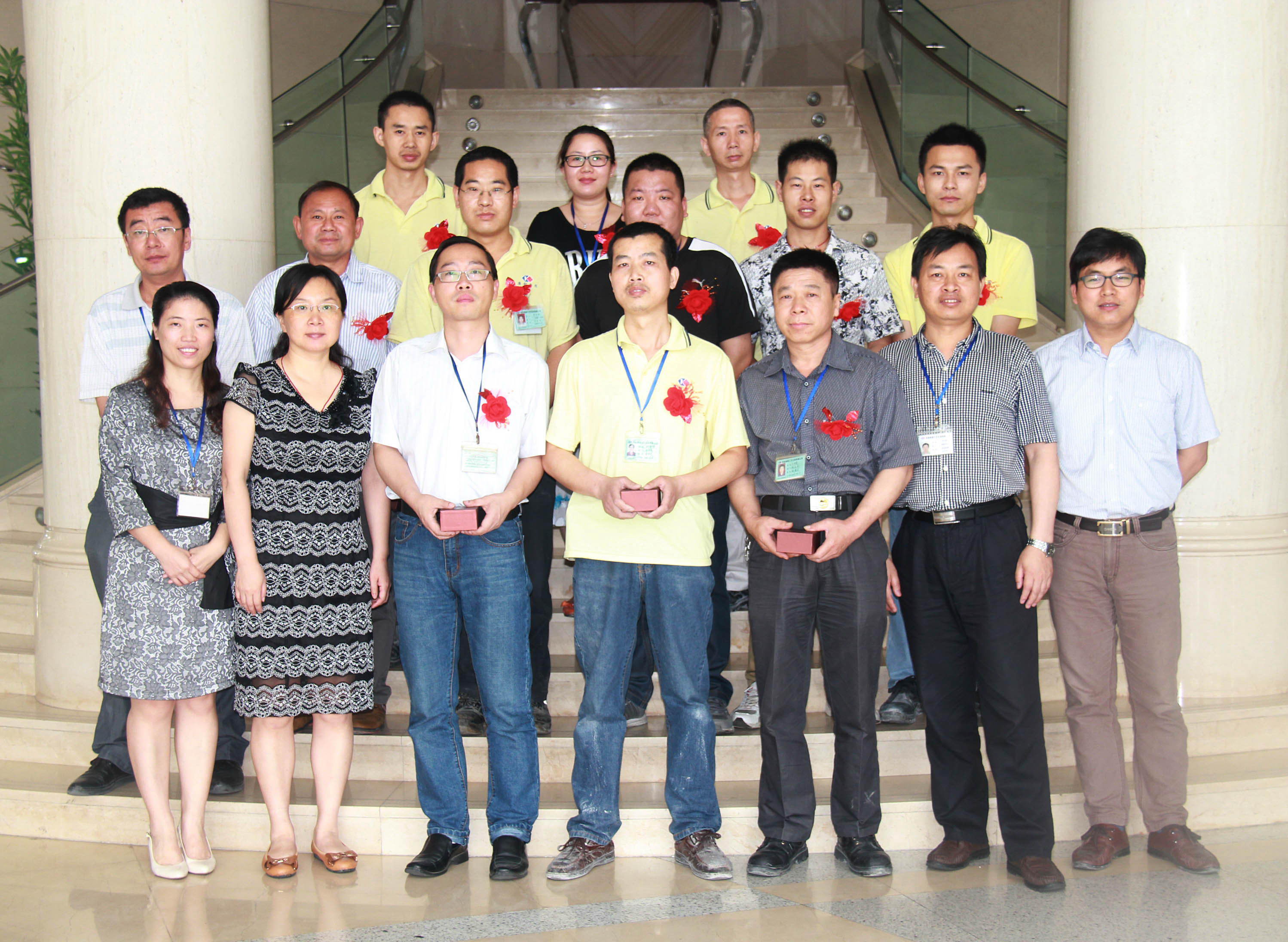 康利五年、十年員工金牌頒發(fā)儀式