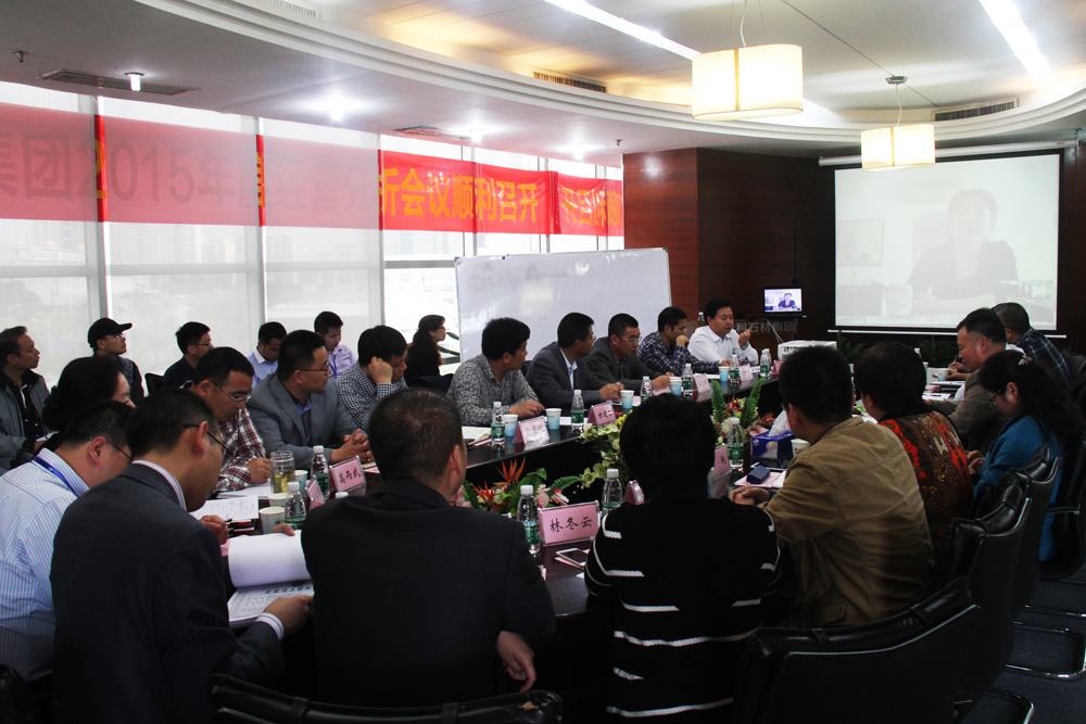 集團(tuán)2014年度工作總結(jié)暨2015年度工作計(jì)劃會(huì)議圓滿召開