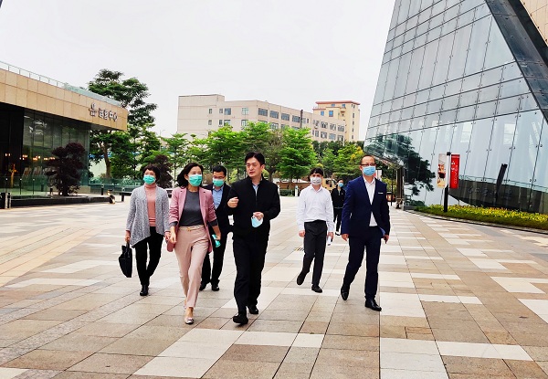 區(qū)科創(chuàng)局領(lǐng)導(dǎo)考察康利城園區(qū)和企業(yè)！